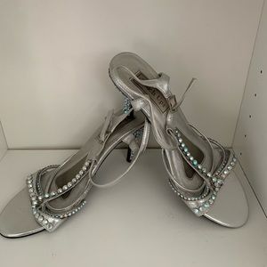 Used rhinestone heels